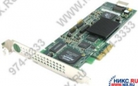 LSI 3ware 9650SE-4LPML (OEM) PCI-Ex4, 4-port SATA-II RAID 0/1/5/10/JBOD, Cache 256Mb